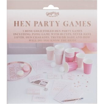 Ginger Ray Hen Party Games Set image number 3