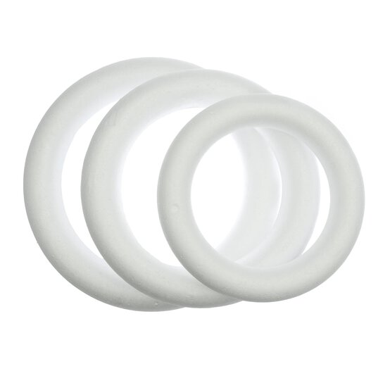 Polystyrene Wreath 30cm image number 4