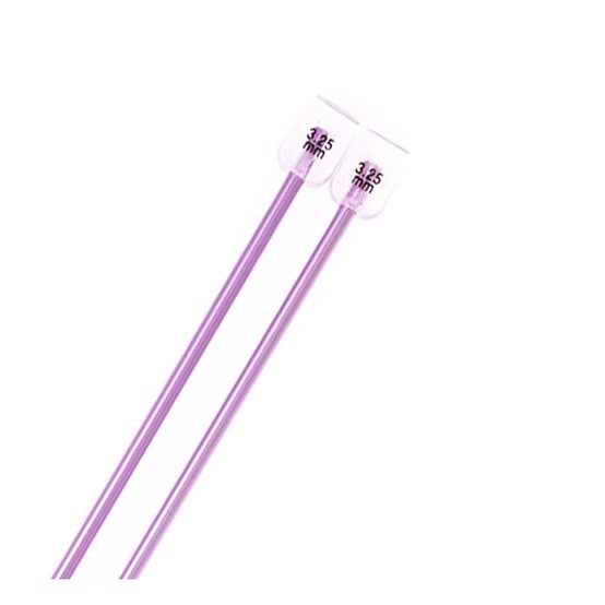 Knitcraft Lilac Knitting Needles 3.25mm