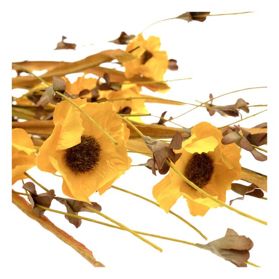 Yellow Wildflower Spray 66cm image number 3