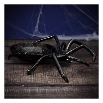 Black Spider Plate 24cm