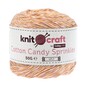 Knitcraft Yellow Peach Cotton Candy Sprinkles 4 Ply 50g image number 1