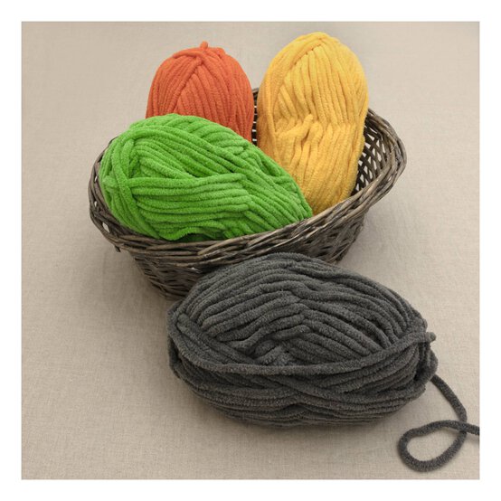 Knitcraft Green Plushie Friends Yarn 100g image number 4