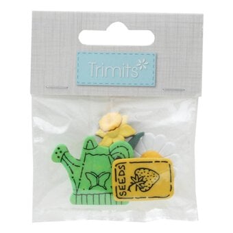 Trimits Gardening Craft Buttons 4 Pieces image number 2