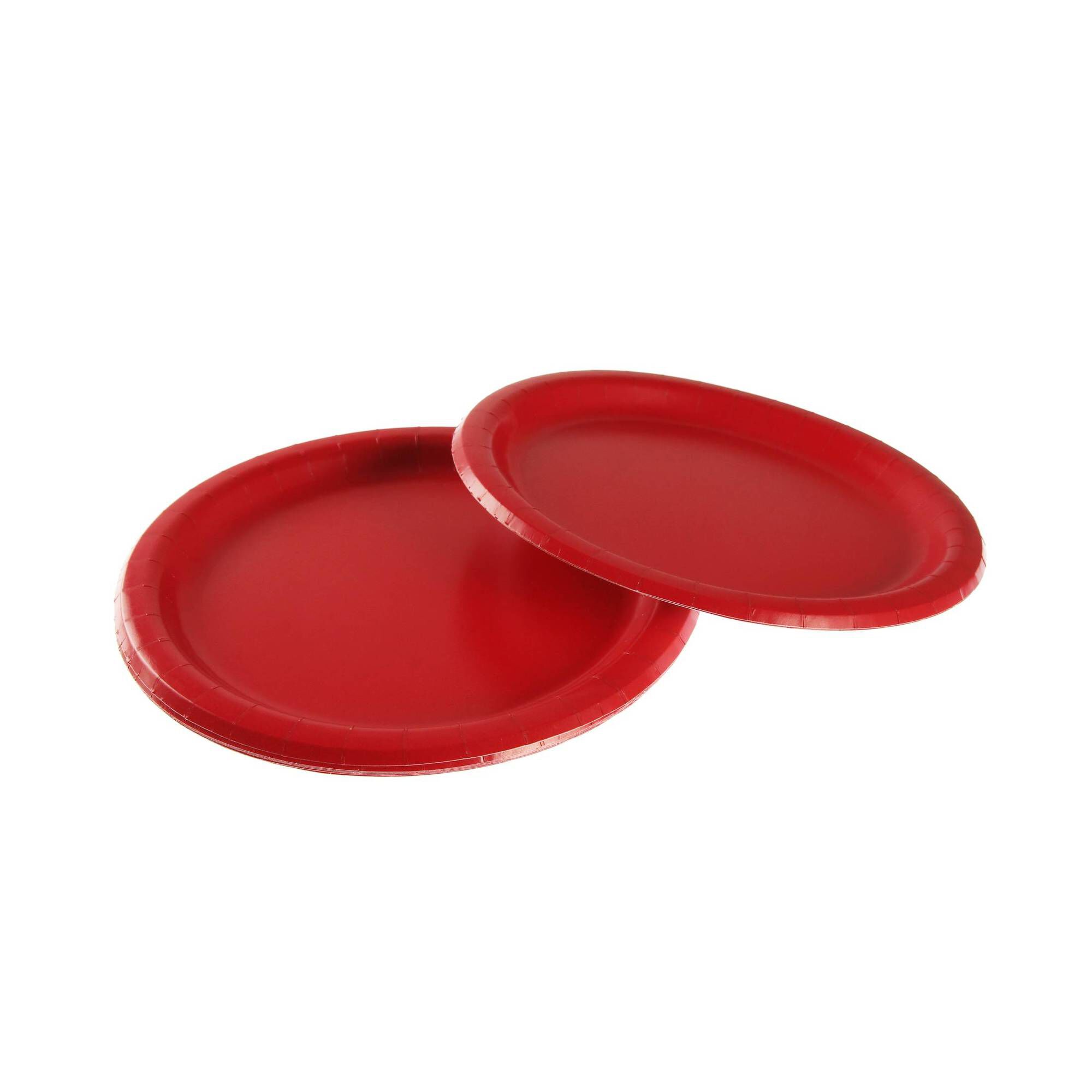 Apple Red Paper Plates 8 Pack Hobbycraft