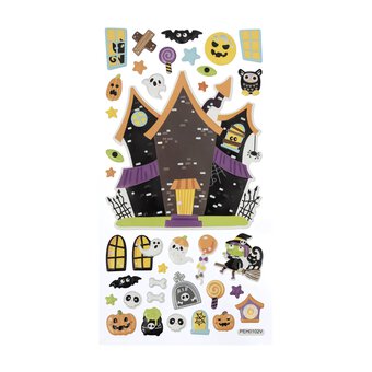 Ghost House Pop-Up Stickers