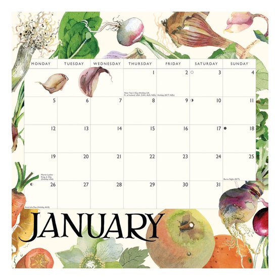 Emma Bridgewater Kitchen Garden Calendar 2026 image number 3