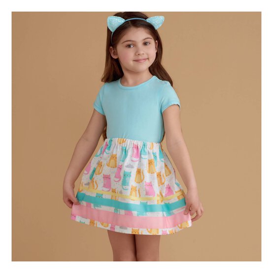Simplicity Children&rsquo;s and Dolls' Skirts Sewing Pattern S8961 (7-14) image number 4