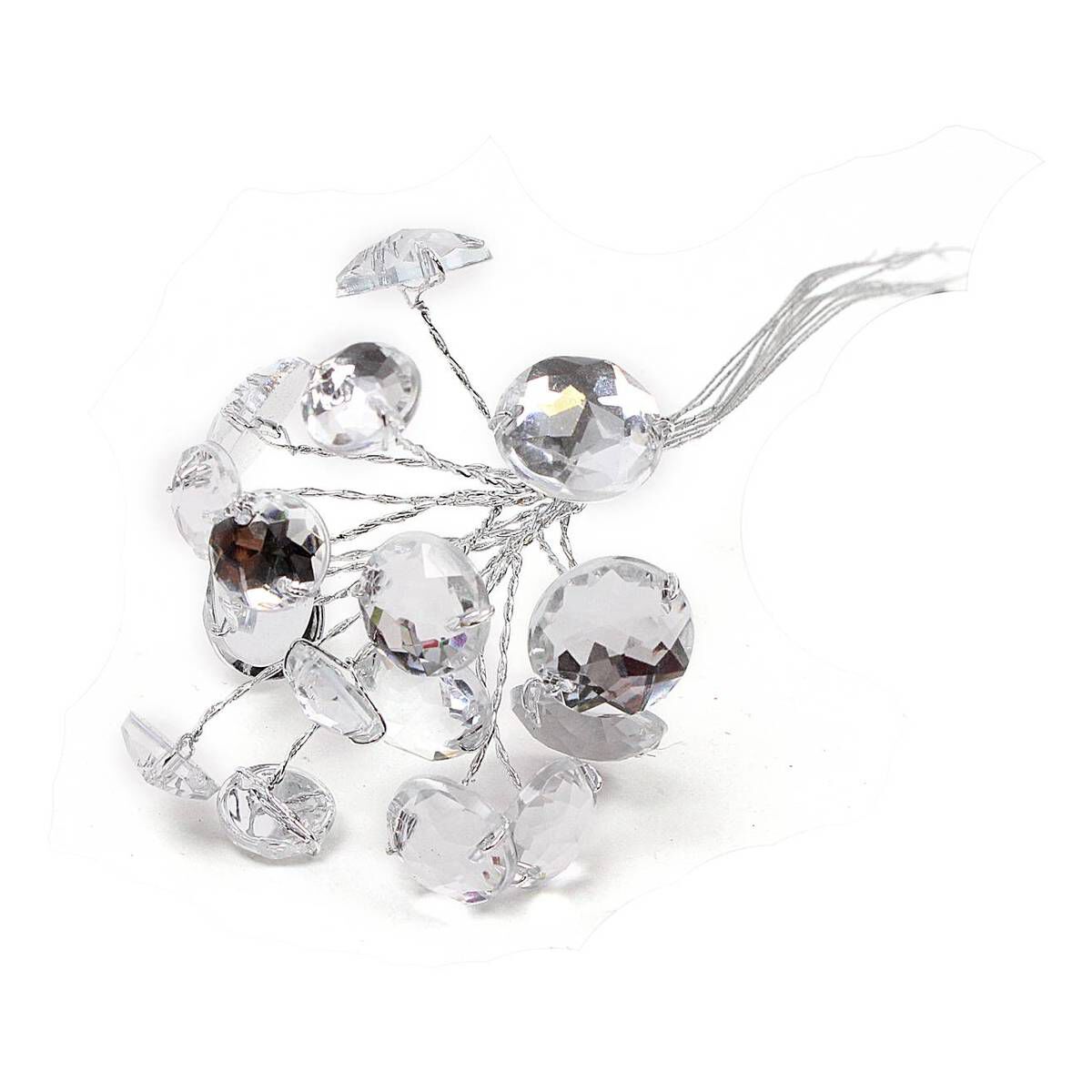 Mirror Crystal Bunch 12 Pieces Hobbycraft