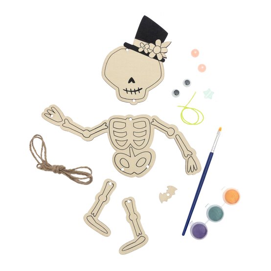 Make Your Own Wooden Skeleton Decoration image number 3