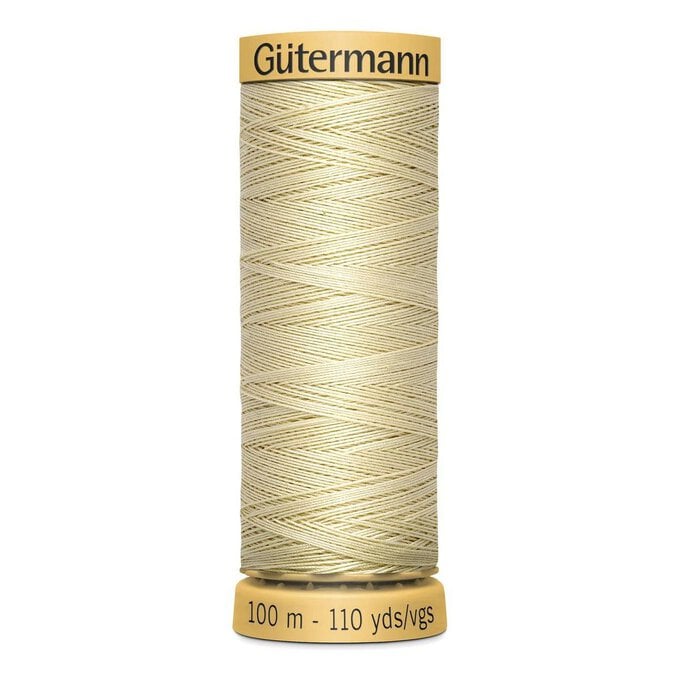 Gutermann Cream Cotton Thread 100m (828) image number 1