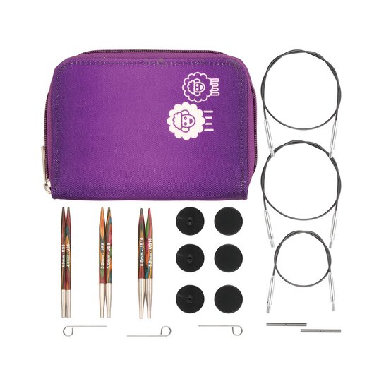 KnitPro Symfonie 2 Circular Knitting Needle Starter Set image number 1