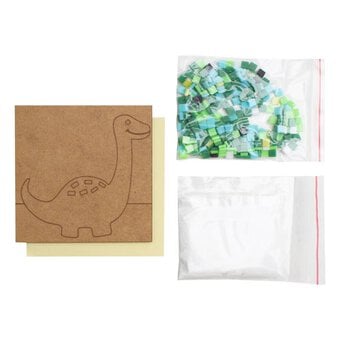 Dinosaur Mosaic Coaster Kit