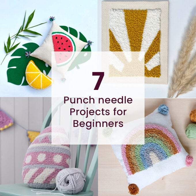 7 Punch Needle Projects for Beginners image number 1