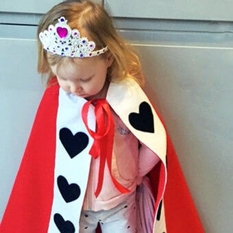 How to make a Queen of Hearts Cloak