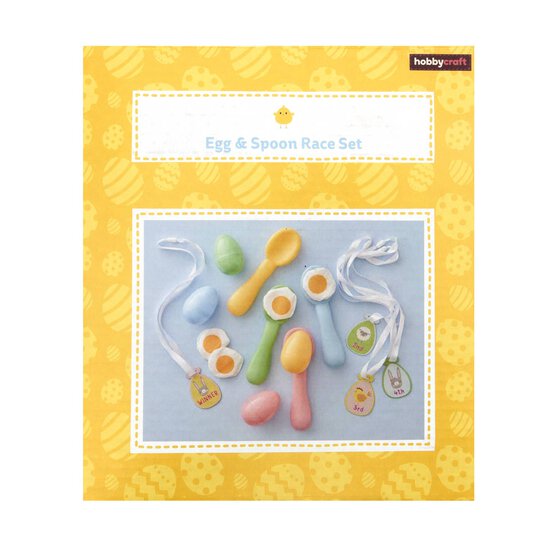 Egg and Spoon Race Set 16 Pieces image number 5