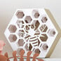 How to Make a Bee Papercut Shadow Box image number 1