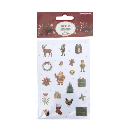 Traditional Christmas Sticker Sheet image number 3