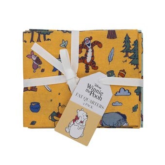 Winnie the Pooh Classic Cotton Fat Quarters 4 Pack image number 2