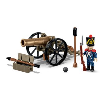 COBI French Artilleryman and Cannon Set 1:35