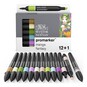 Winsor & Newton Manga Fantasy Promarkers 12 Pack image number 4