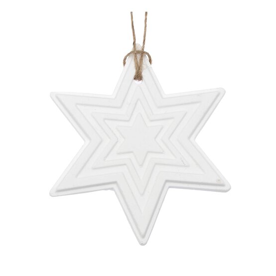 Hanging Star Decoration 8.5cm image number 2