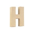 Mini Mache Letter H 10cm