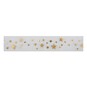 Gold Star Printed Organza Ribbon 34mm x 3m image number 2
