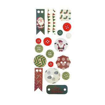 Christmas Embellishments 18 Pack 