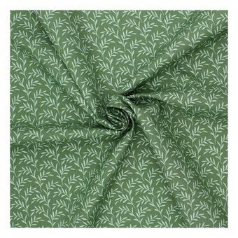Tilda Hibernation Olive Branch Laurel Fabric by the Metre image number 2