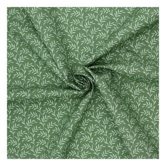Tilda Hibernation Olive Branch Laurel Fabric by the Metre