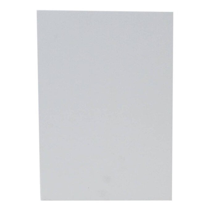 White Thick Foam Sheet 21cm x 30cm image number 1