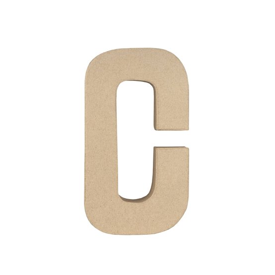 Mache Letter C 20cm image number 4