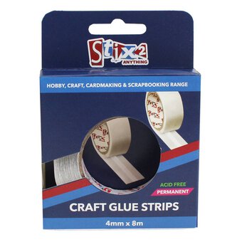 Stix 2 Anything Craft Glue Strips 4mm x 8m