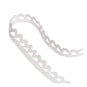 White 10mm Cotton Lace Trim by the Metre image number 2