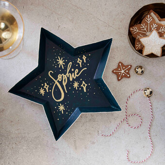 How to Make a Personalised Mache Star Tray