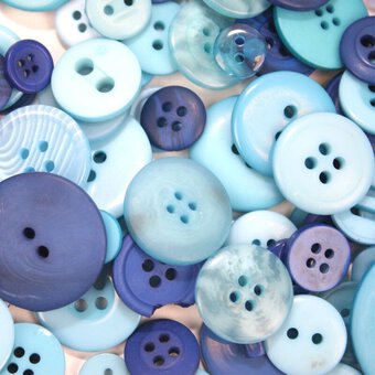 Hobbycraft Button Jar Blue image number 7
