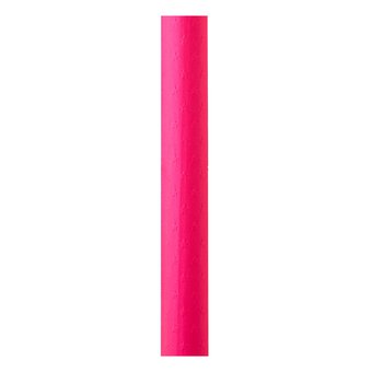 Neon Pink Star Gift Wrap 70cm x 2m