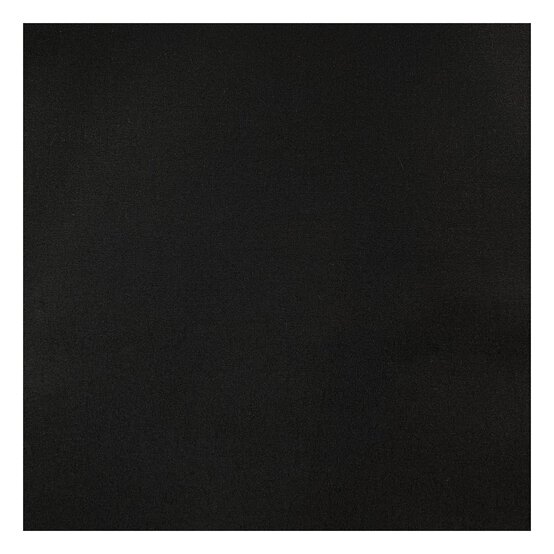Black Polycotton Fabric by the Metre image number 2