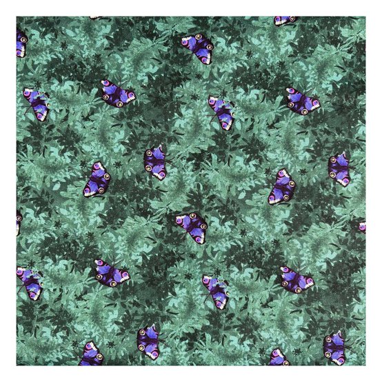 Woodland Wonders Hidden Butterflies Cotton Fabric by the Metre image number 2