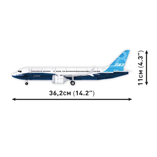 COBI Boeing 737-8 Set 1:110 image number 3