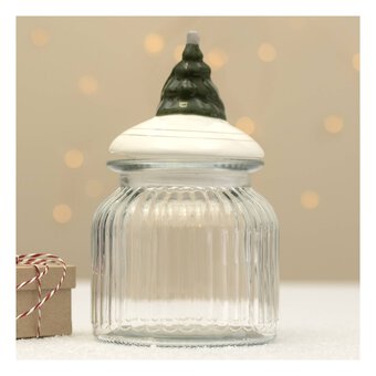Christmas Tree Jar 17cm