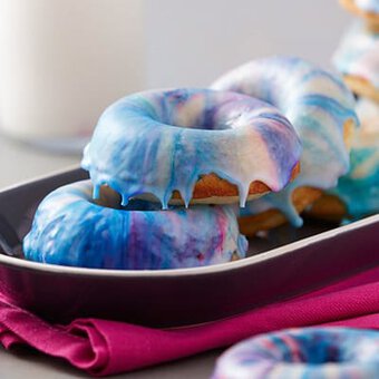 How to Make Galaxy Doughnuts