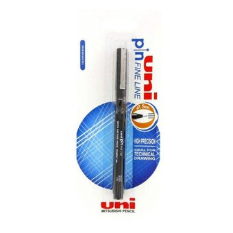 Uni Pin Black Fine Line Pen 0.5mm