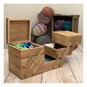 Wooden Fold-Out Sewing Box image number 2