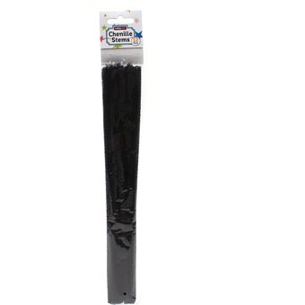 Black Pipe Cleaners 12 Pack image number 3