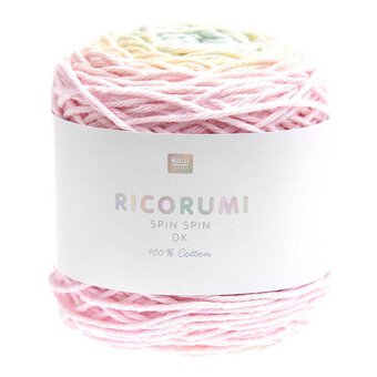 Rico Pastel Rainbow Ricorumi Spin Spin DK Yarn 50g