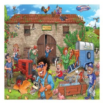 Wasgij Destiny 30 Harvesting Happiness Jigsaw Puzzle 1000 Pieces