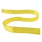 Yellow Wire Edge Satin Ribbon 25mm x 3m image number 1