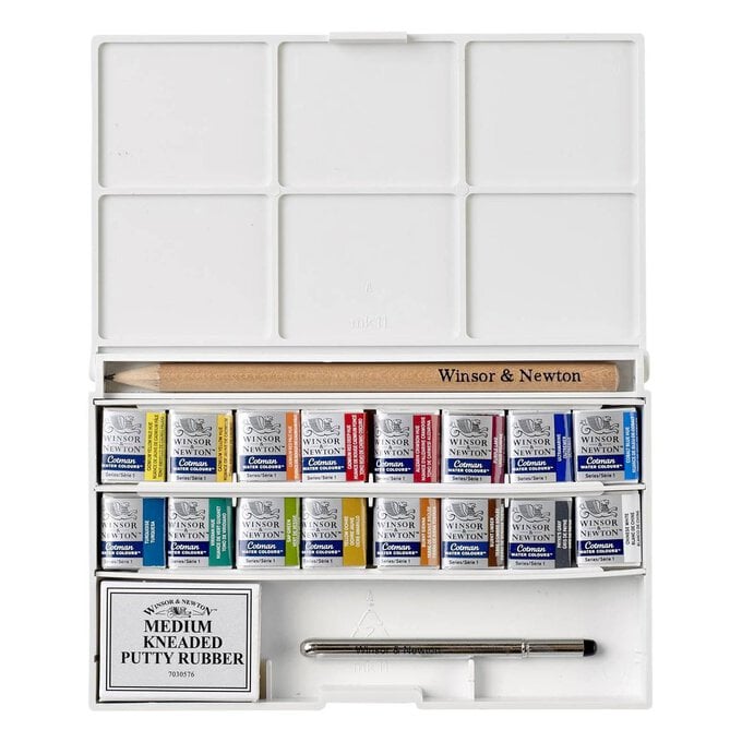 Winsor & Newton Cotman Watercolour Deluxe Pocket Set